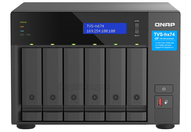 QNAP TVS-h674 (TVS-h674-i3-16G)