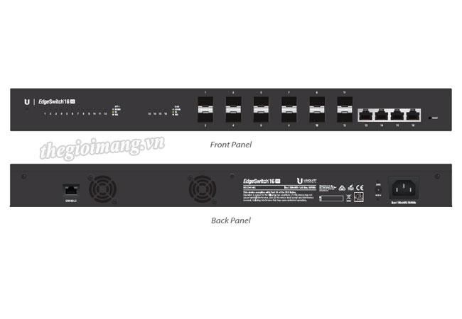 Unifi EdgeSwitch ES‑16‑XG