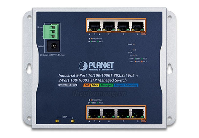 Planet WGS-4215-8P2S