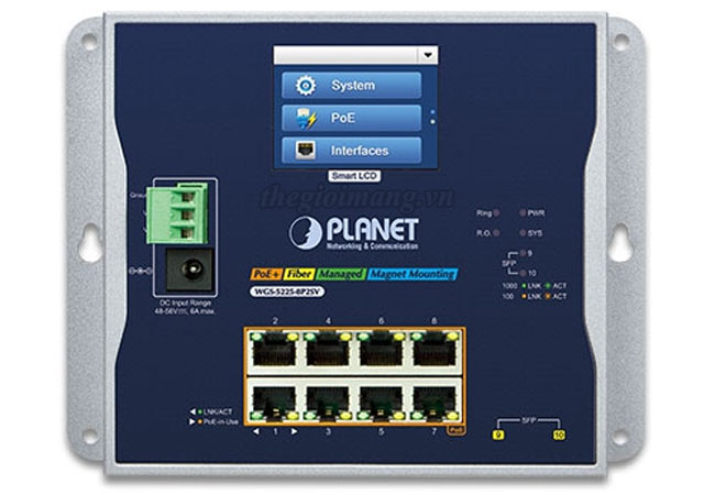 Planet WGS-5225-8P2SV