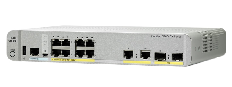 Cisco WS-C3560CX-8PC-S